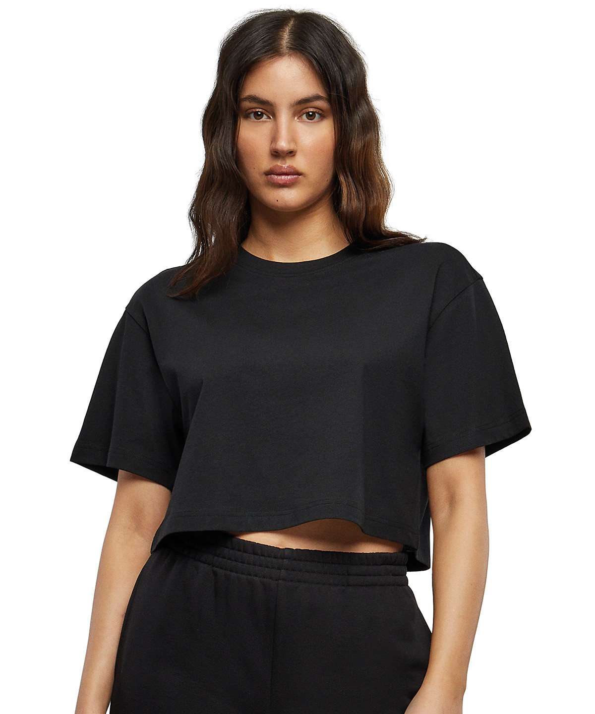 Womens short oversized tee