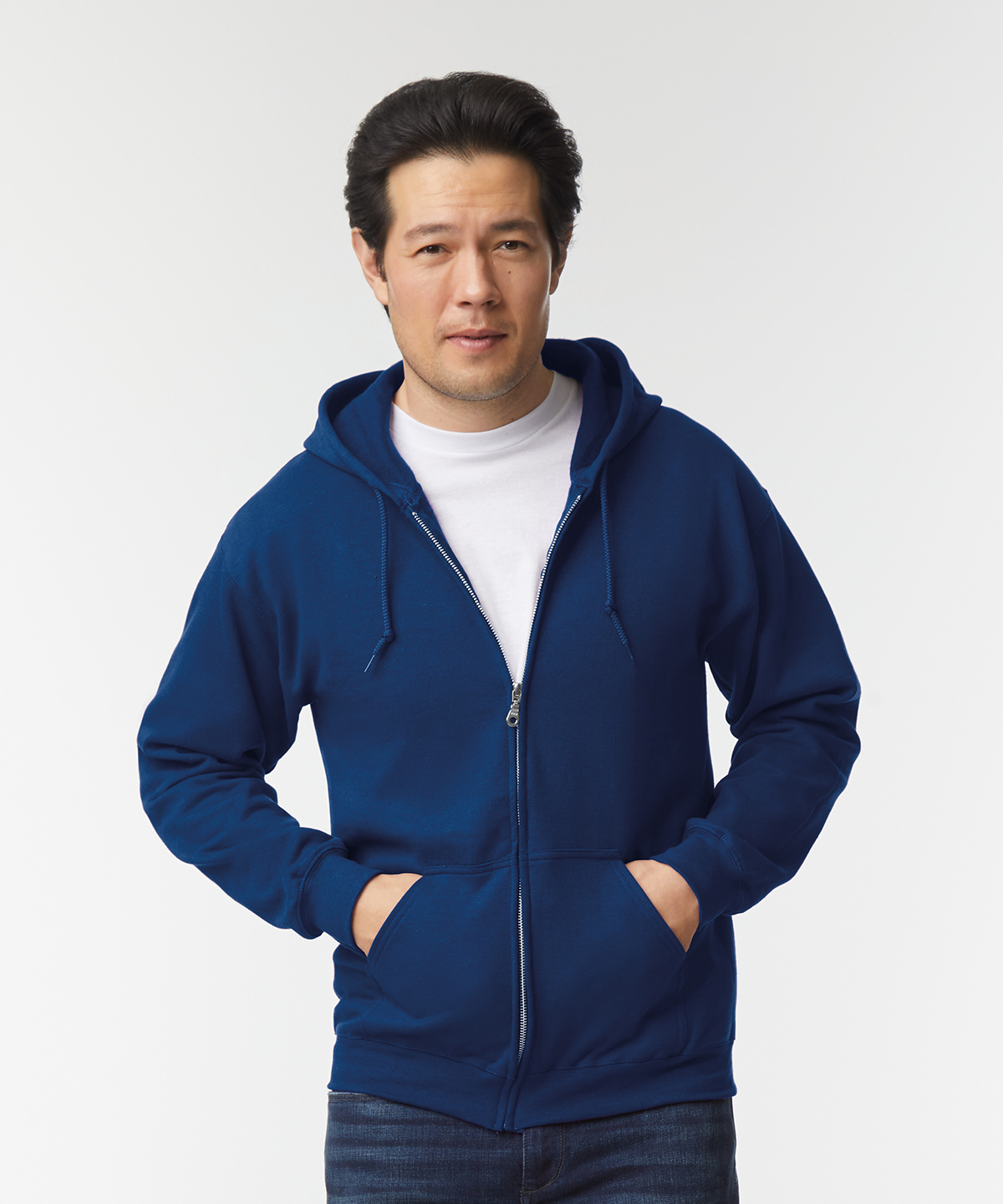Heavy Blend full zip hooded sweatshirt