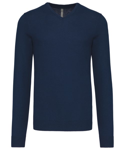 Men's V-neck jumper