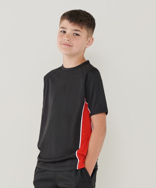 Kids performance panel t-shirt