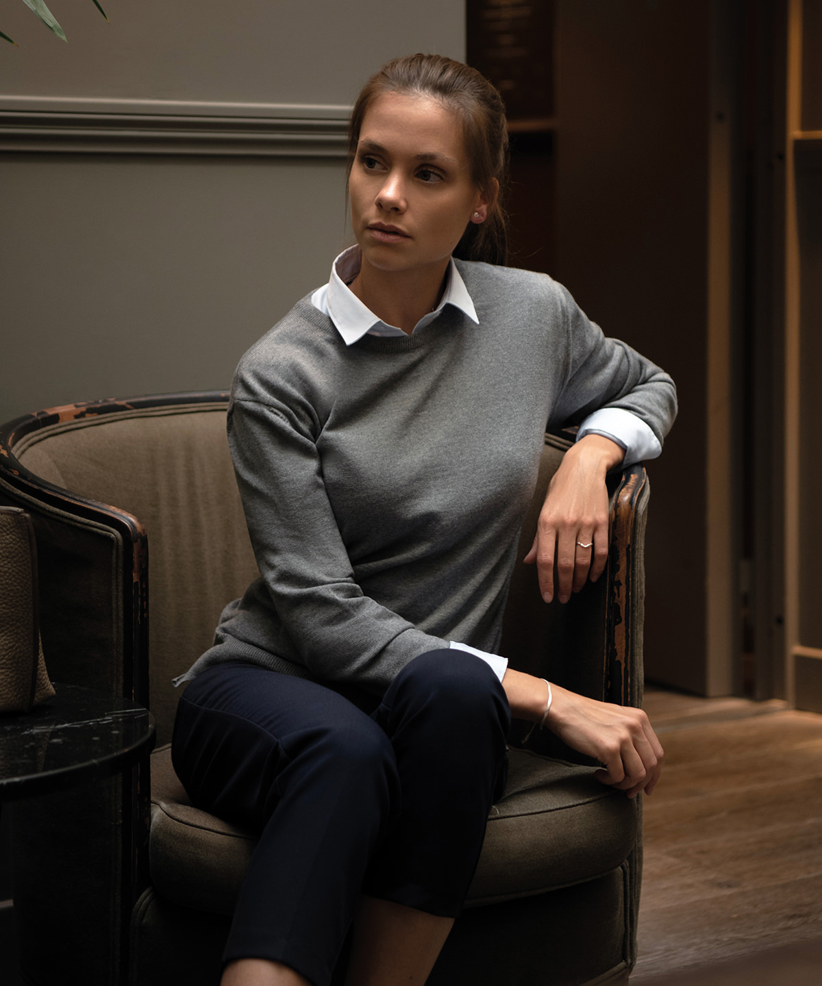 Womens Beaufort extra fine Cashwool® merino knit