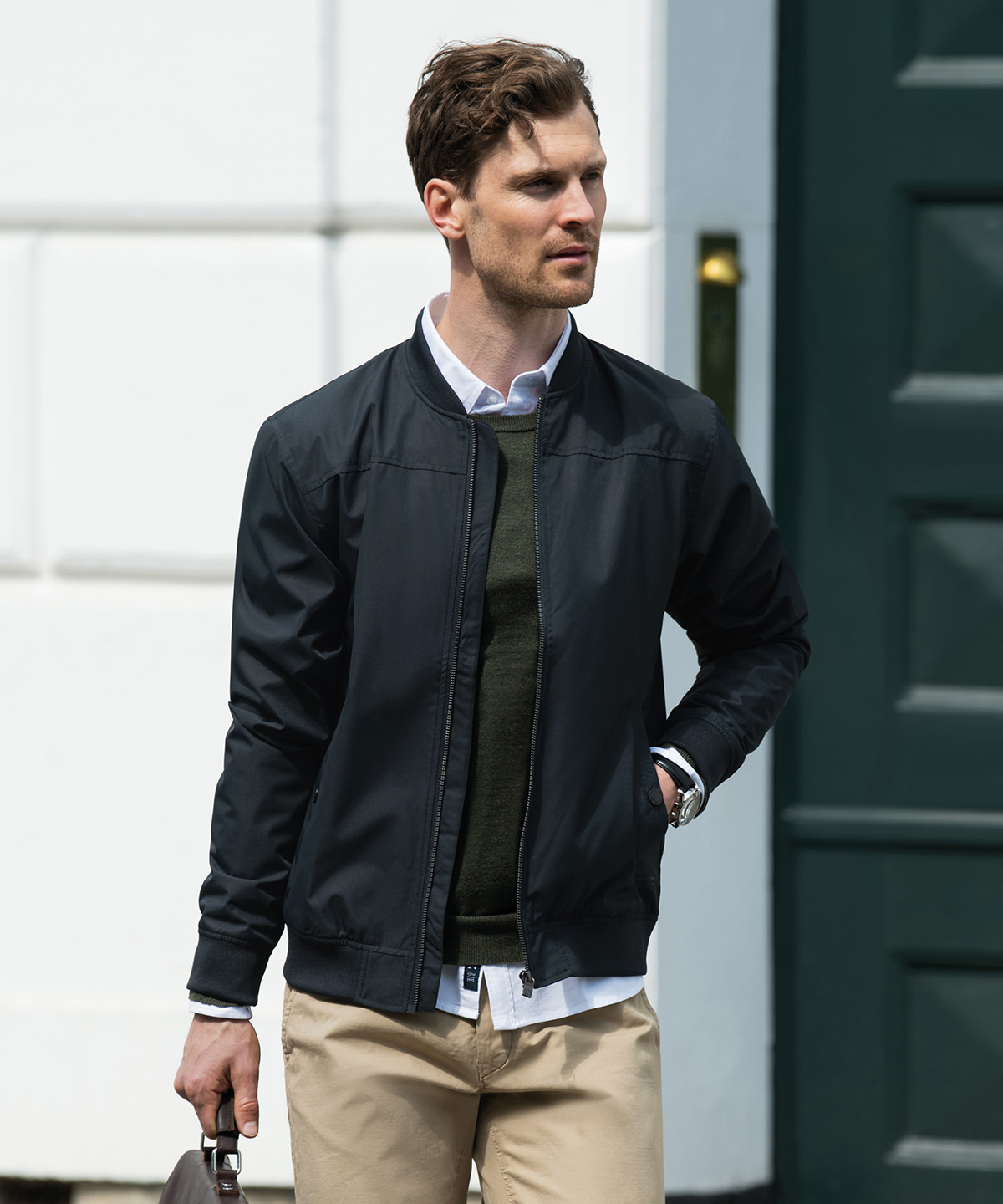 Bleecker authentic bomber jacket