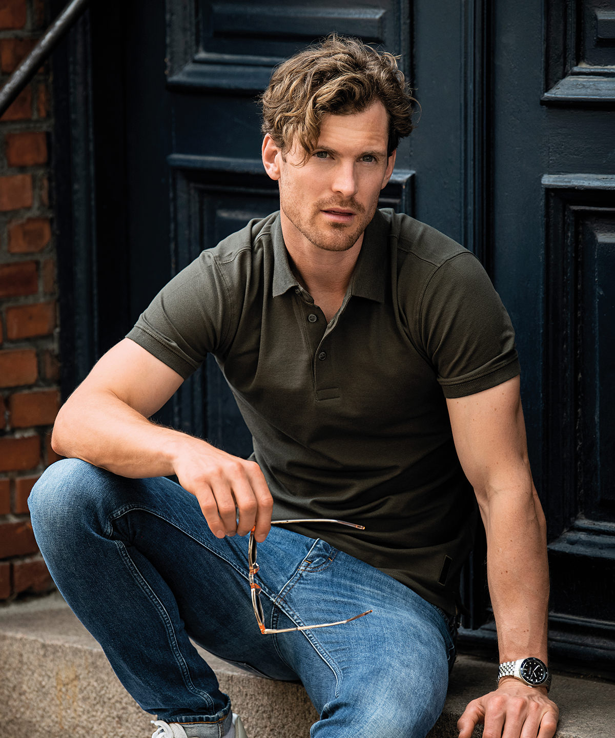Harvard classic stretch deluxe polo