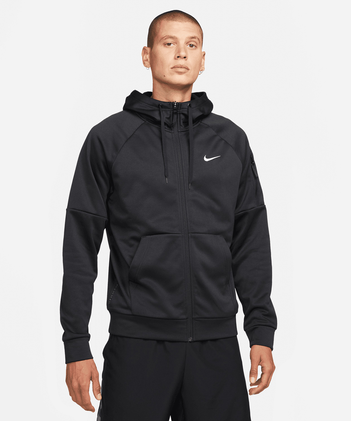 Nike mens full-zip fitness hoodie