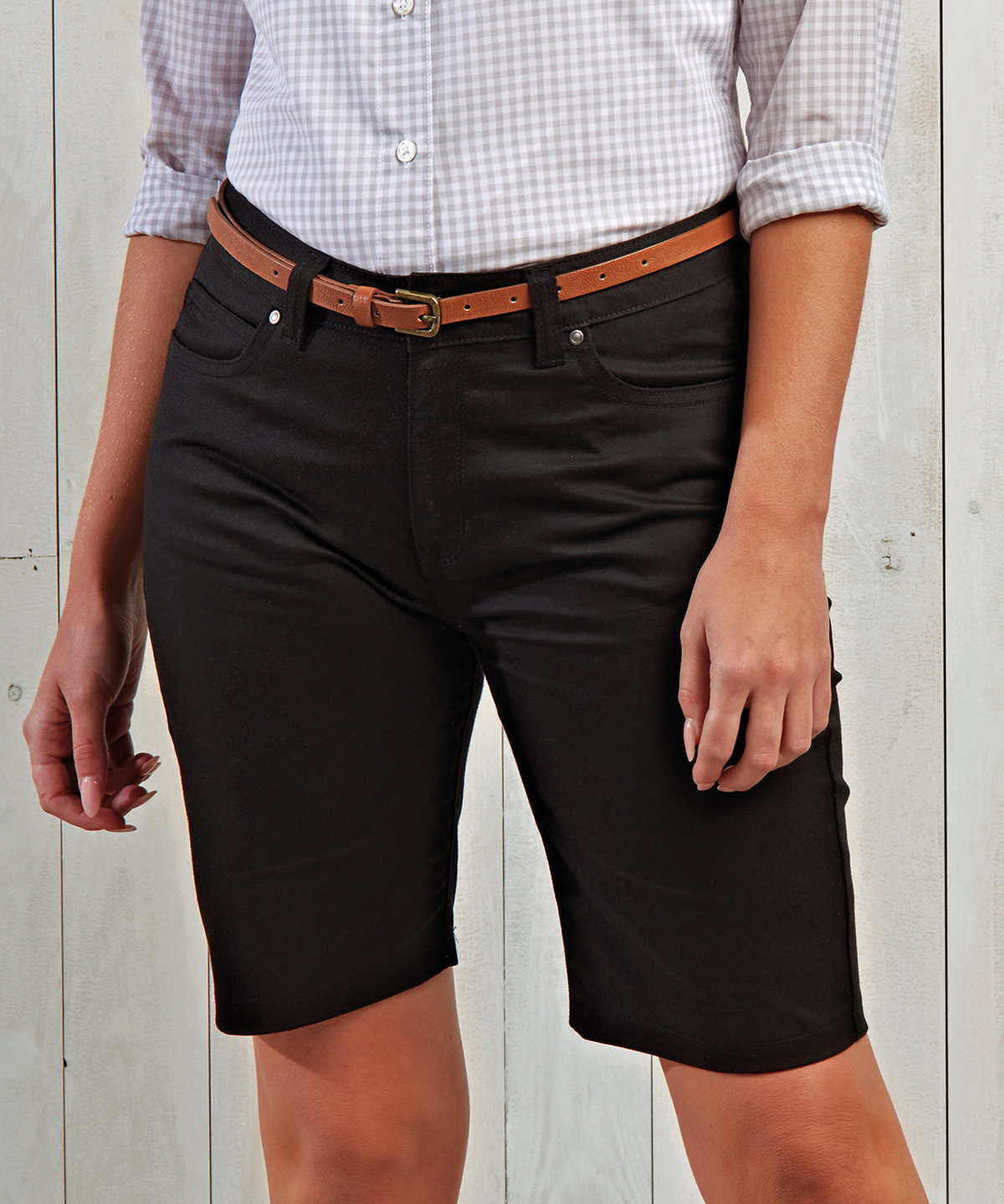 Womens performance chino shorts