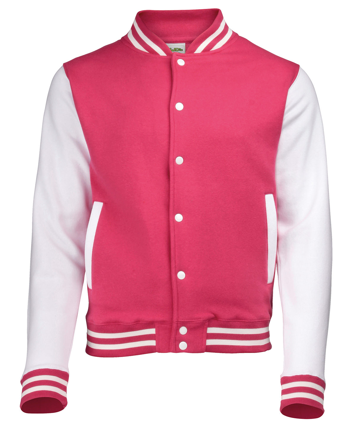 Hot Pink/White