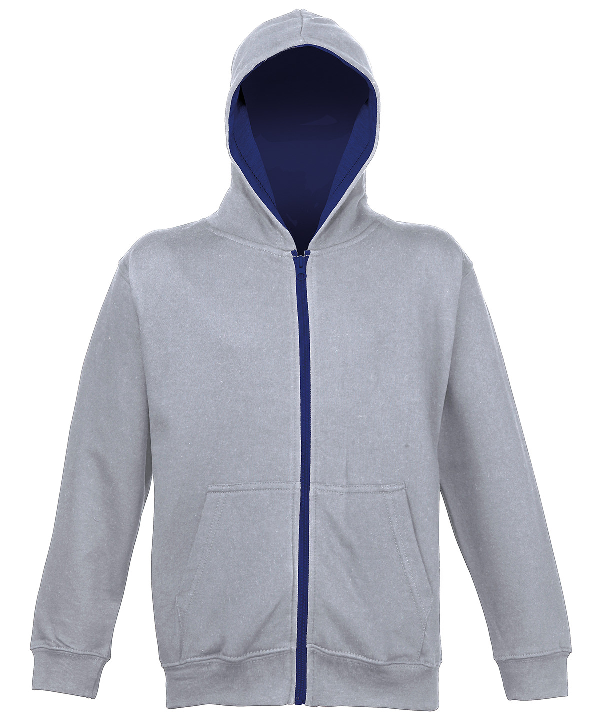Heather Grey/French Navy