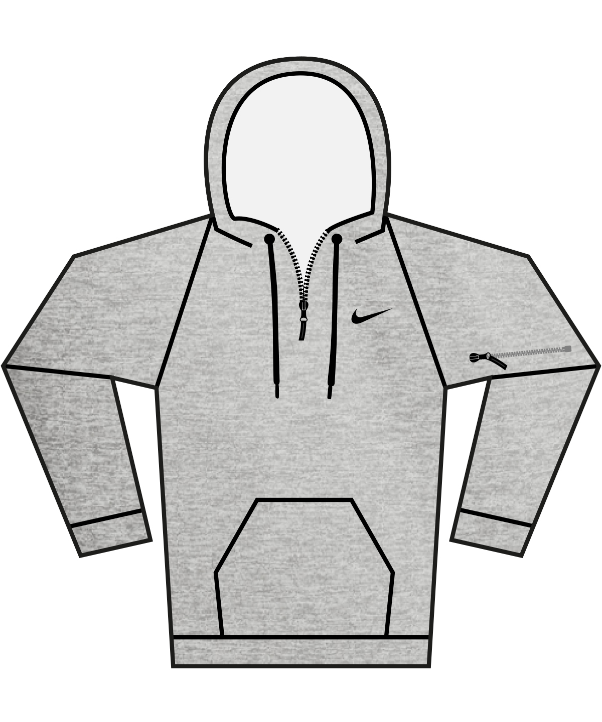 Dark Grey Heather/Particle Grey/Black