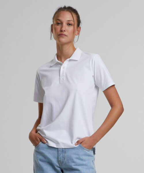 Womenís Sorona polo tee